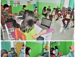 Read more about the article Program Vaksin Kota Depok Menyasar Sekolah Dasar, Hari ini SD Santa Theresia