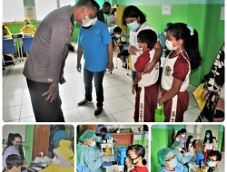 Read more about the article Klinik Satelit UI Makara Beri Suntikan Vaksin untuk SD Santa Theresia