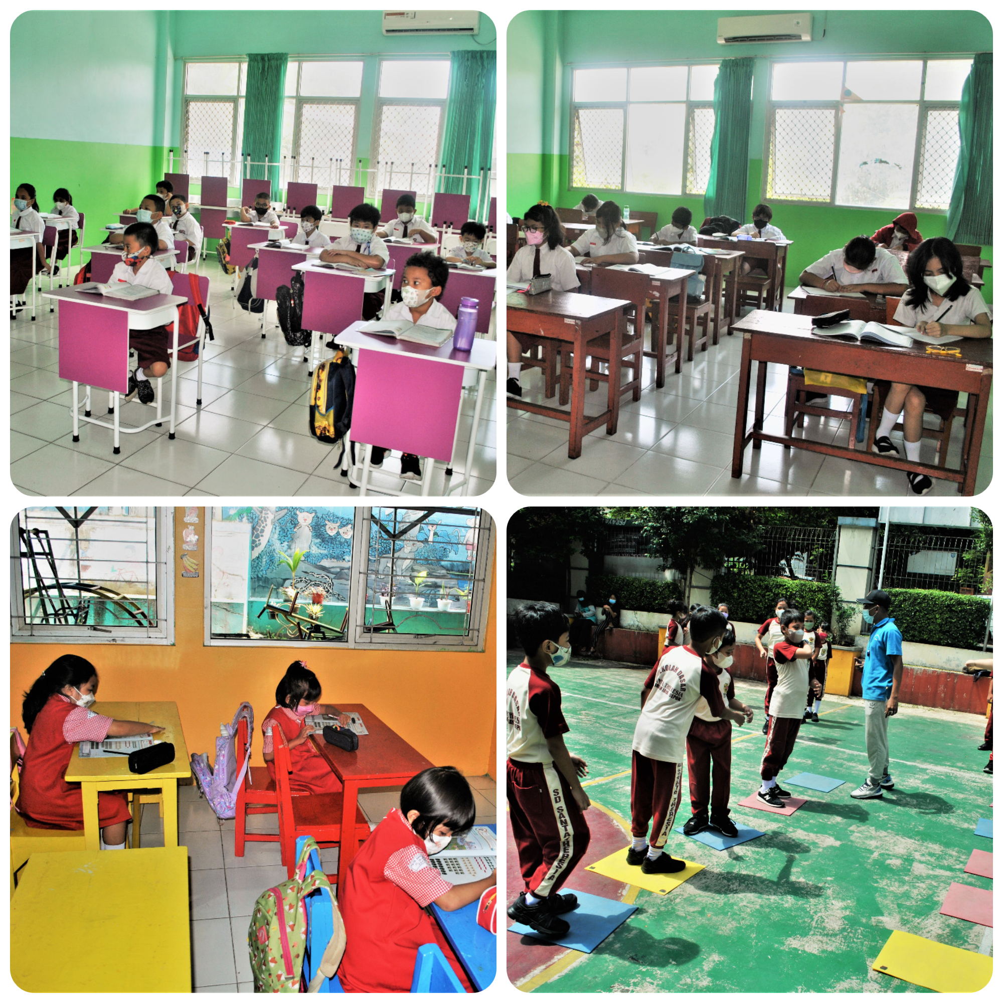 Read more about the article Sekolah Santa Theresia Depok Memulai PTM, Guru-guru Atasi Loss Learning Selama PJJ