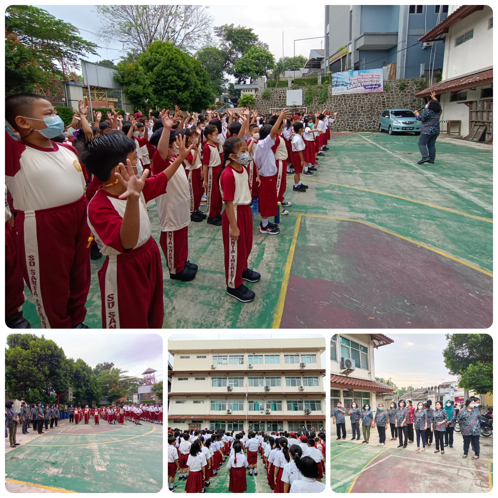 Read more about the article Sekolah Santa Theresia Depok Gelar Apel Pertama Siswa Setelah 2 Tahun Pandemi