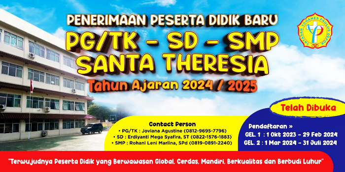 Read more about the article Sekolah Santa Theresia Depok Buka Pendaftaran (PPDB), Buru Daftar Sekarang! Tempat Belajar Idaman Anda
