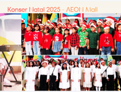 Read more about the article Konser Natal Sekolah SanTher di AEON Mall: Time for giving thanks